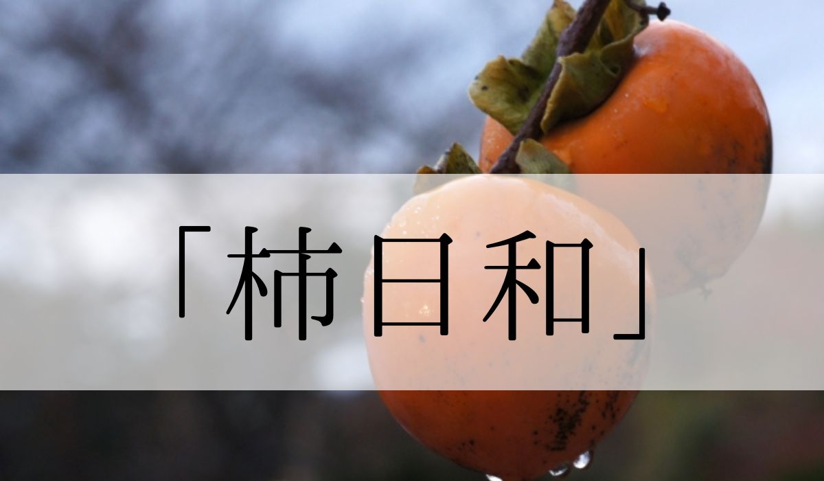 「柿日和」の意味と読み方とは？いつ頃の季語？俳句も紹介